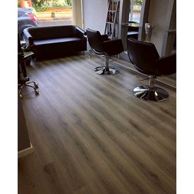 Distinctive Flooring in Citadel fitted in a local hair salon
