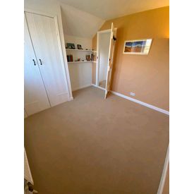 Bedroom carpet wool beige