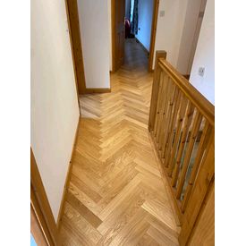 Engineered Wood Landing 