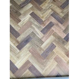 Amico Sig Designers Choice fumed, worn and brushed oak parquet