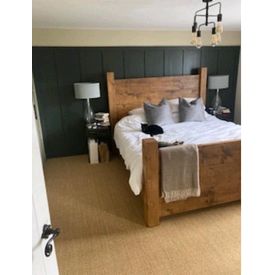 Sisal carpet bedroom