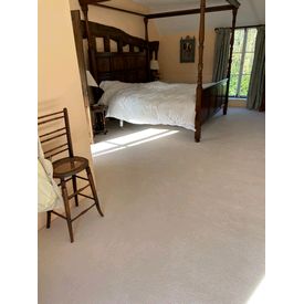wool blend cream bedroom carpet