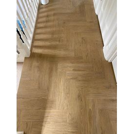 LVT parquet landing