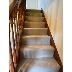 Penine Heathers wool blend carpet stairs
