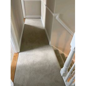grey stair and landing carpet from Elegance carpet range