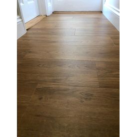 Amtico lvt planks hallway