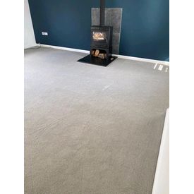 Grey lounge carpet