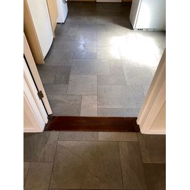 tile effect lvt, kitchen and utility room
