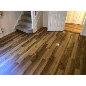 Amtico Signature Classic Oak LVT fitted to study