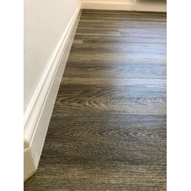 Elements luxury vinyl tiles dark wood effect