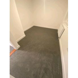 Grey synthetic carpet