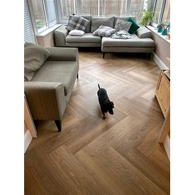 Karndean Luxury Vinyl tiles in parquet