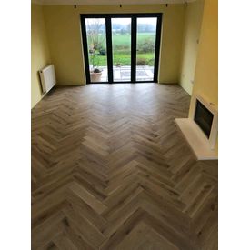 Wood parquet flooring