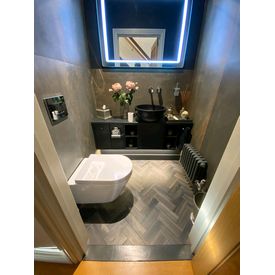 Designer Bathroom flooring