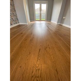 Wood flooring in Lounge