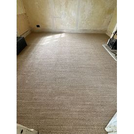 Fibre Flooring Sisal fitted in Snug in an Old Rectory Renovation